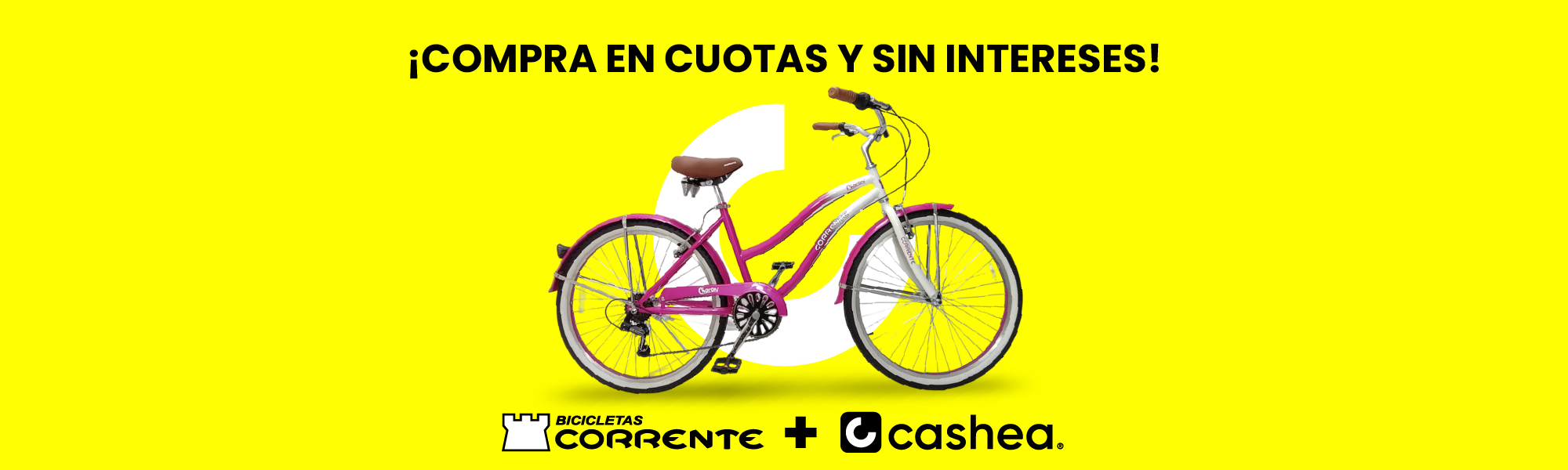 Bicicletas Corrente | Banner Cashea Home